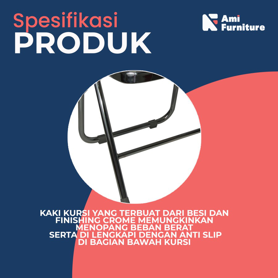 kursi lipat kursi susun kursi serbaguna kursi hajatan BR 701 BROTHER